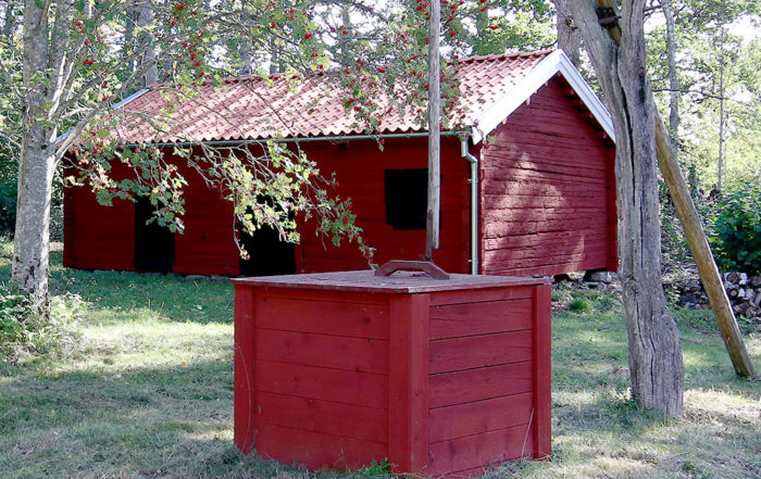 Ladugården, Algutsboda Hembygdsförening, foto: Leif Hellerin