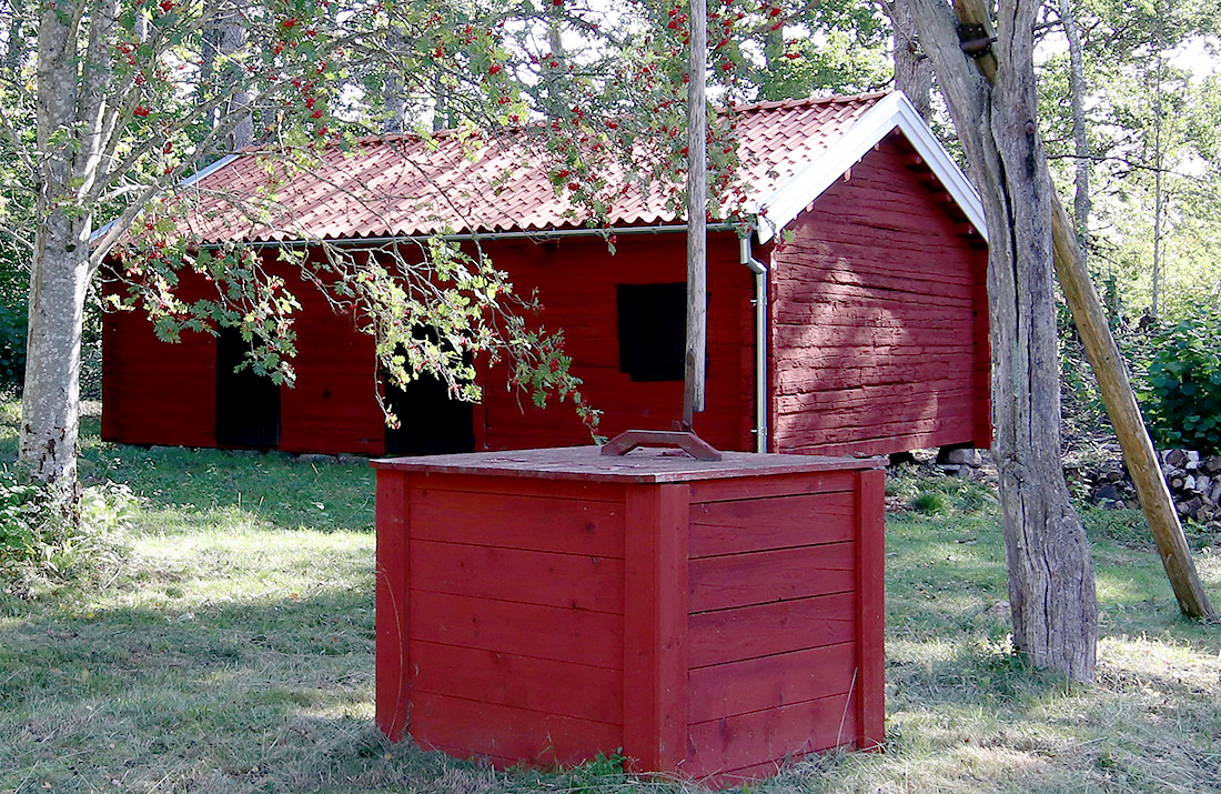 Ladugården, Algutsboda Hembygdsförening, foto: Leif Hellerin