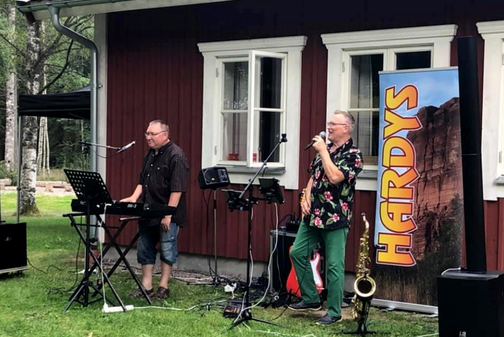 Bengt ”Hardy” Karlsson och Kurt Lindblom