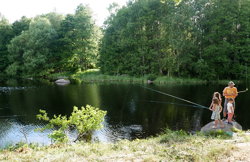 Metartävling vid Stampadammen